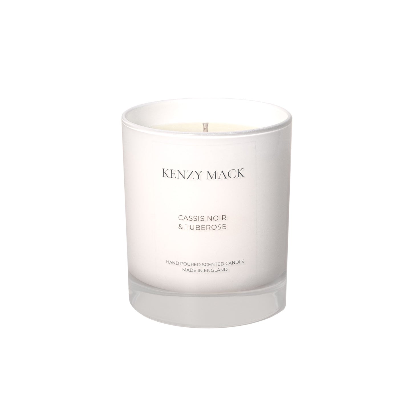 Cassis Noir & Tuberose Scented Candle